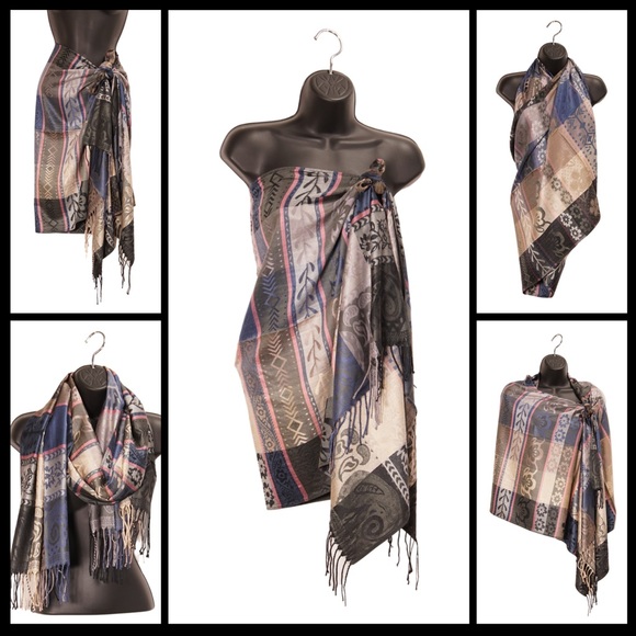 NEW Many Styles Pashmina, Wrap, Scarf - 3/$30 - Picture 6 of 10